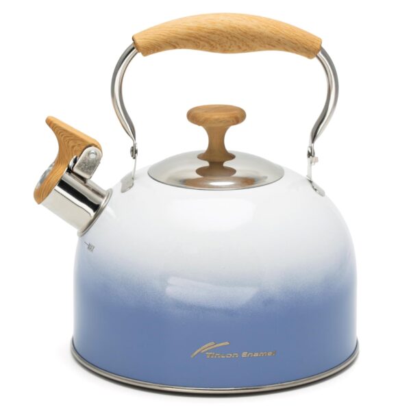 304Stainless Steel Whistling Tea Kettle - 3.1L Stove Top Teapot Coffee Pot